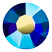 Preciosa Colour Sample Service - Flatback Crystals AB Colours - Bluestreak Crystals