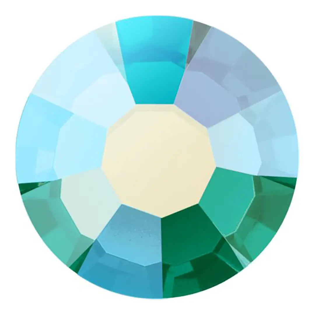 Preciosa Colour Sample Service - Flatback Crystals AB Colours - Bluestreak Crystals