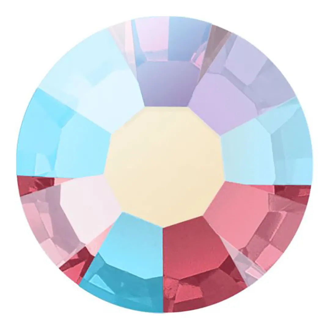 Preciosa Colour Sample Service - Flatback Crystals AB Colours - Bluestreak Crystals