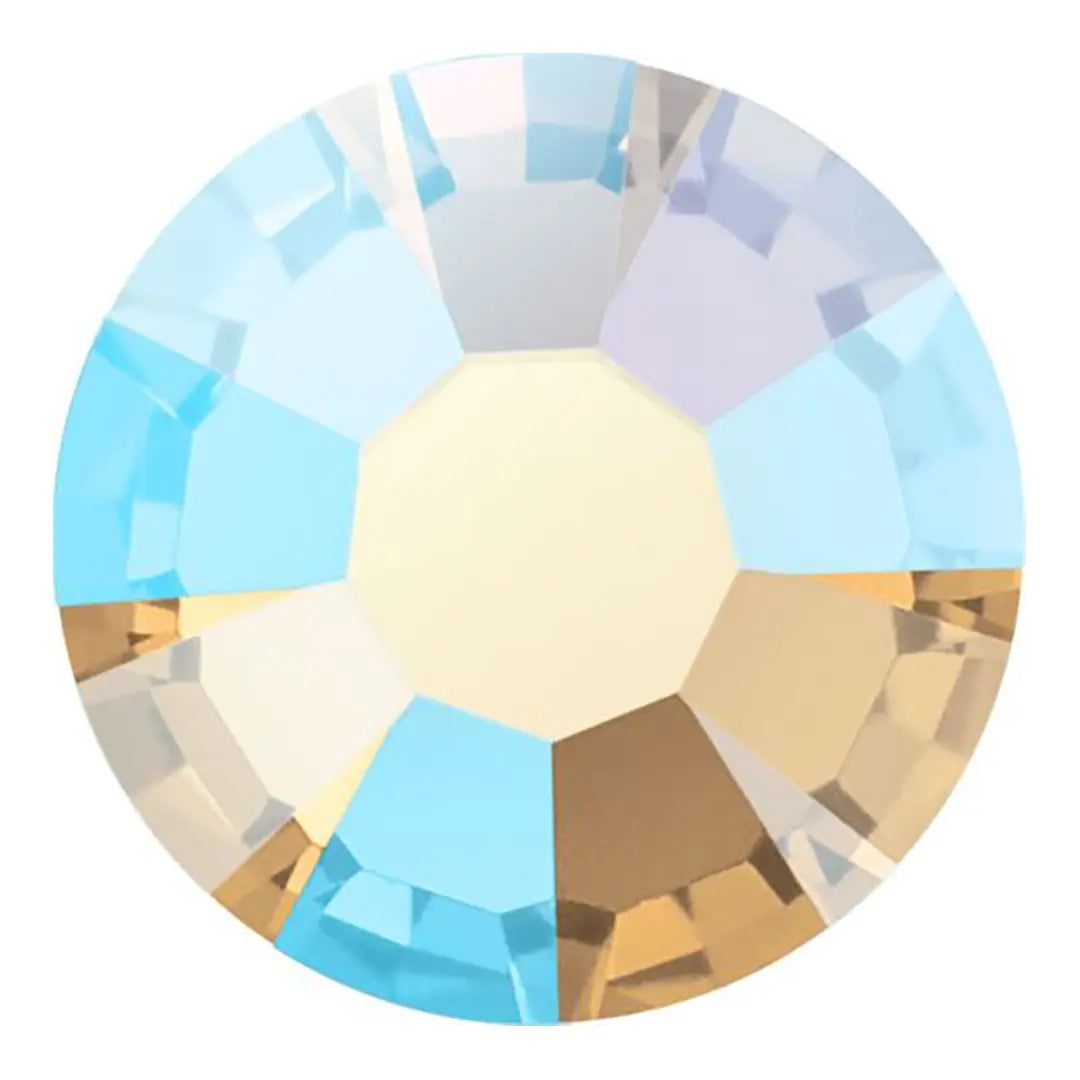 Preciosa Colour Sample Service - Flatback Crystals AB Colours - Bluestreak Crystals