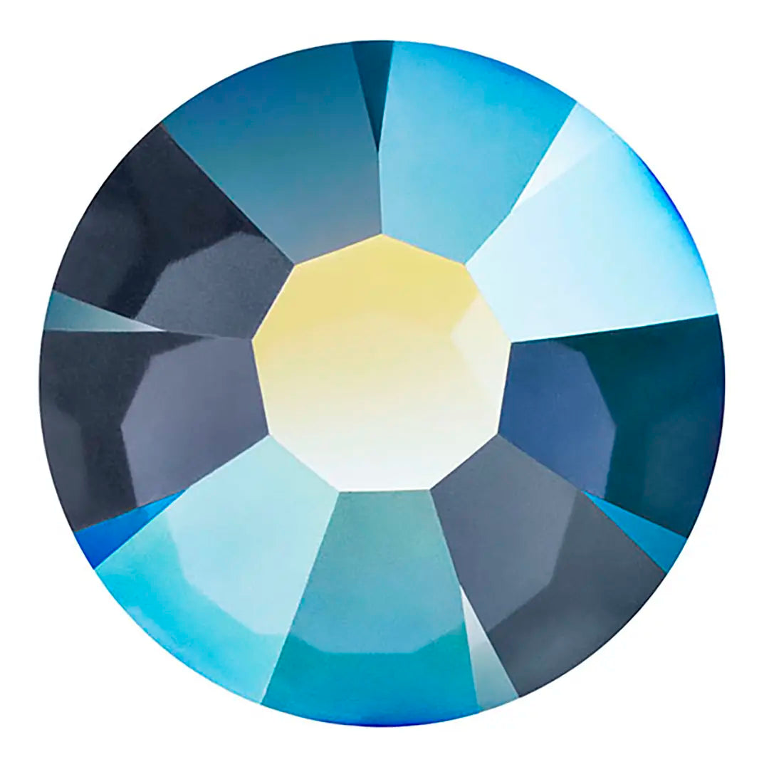 Preciosa Colour Sample Service - Flatback Crystals AB Colours - Bluestreak Crystals