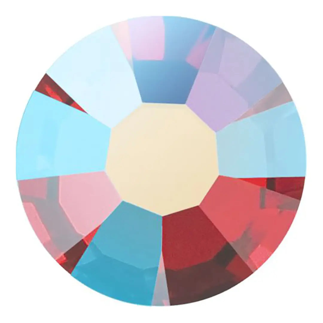 Preciosa Colour Sample Service - Flatback Crystals AB Colours - Bluestreak Crystals
