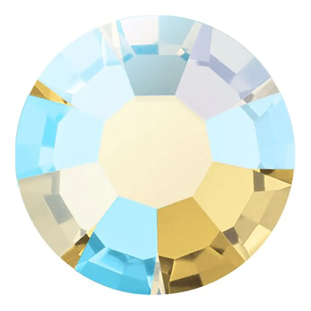 Preciosa Colour Sample Service - Flatback Crystals AB Colours - Bluestreak Crystals