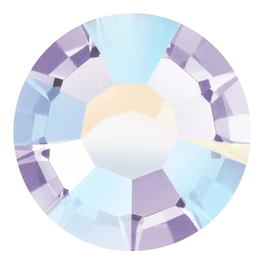 Preciosa Colour Sample Service - Flatback Crystals AB Colours - Bluestreak Crystals
