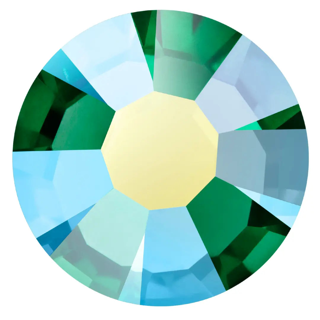 Preciosa Colour Sample Service - Flatback Crystals AB Colours - Bluestreak Crystals