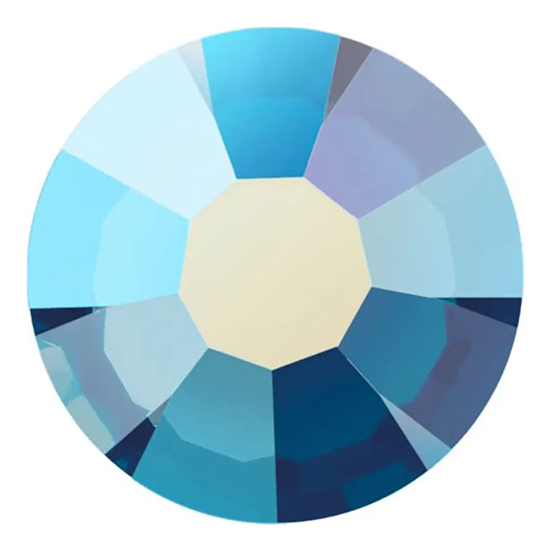 Preciosa Colour Sample Service - Flatback Crystals AB Colours - Bluestreak Crystals