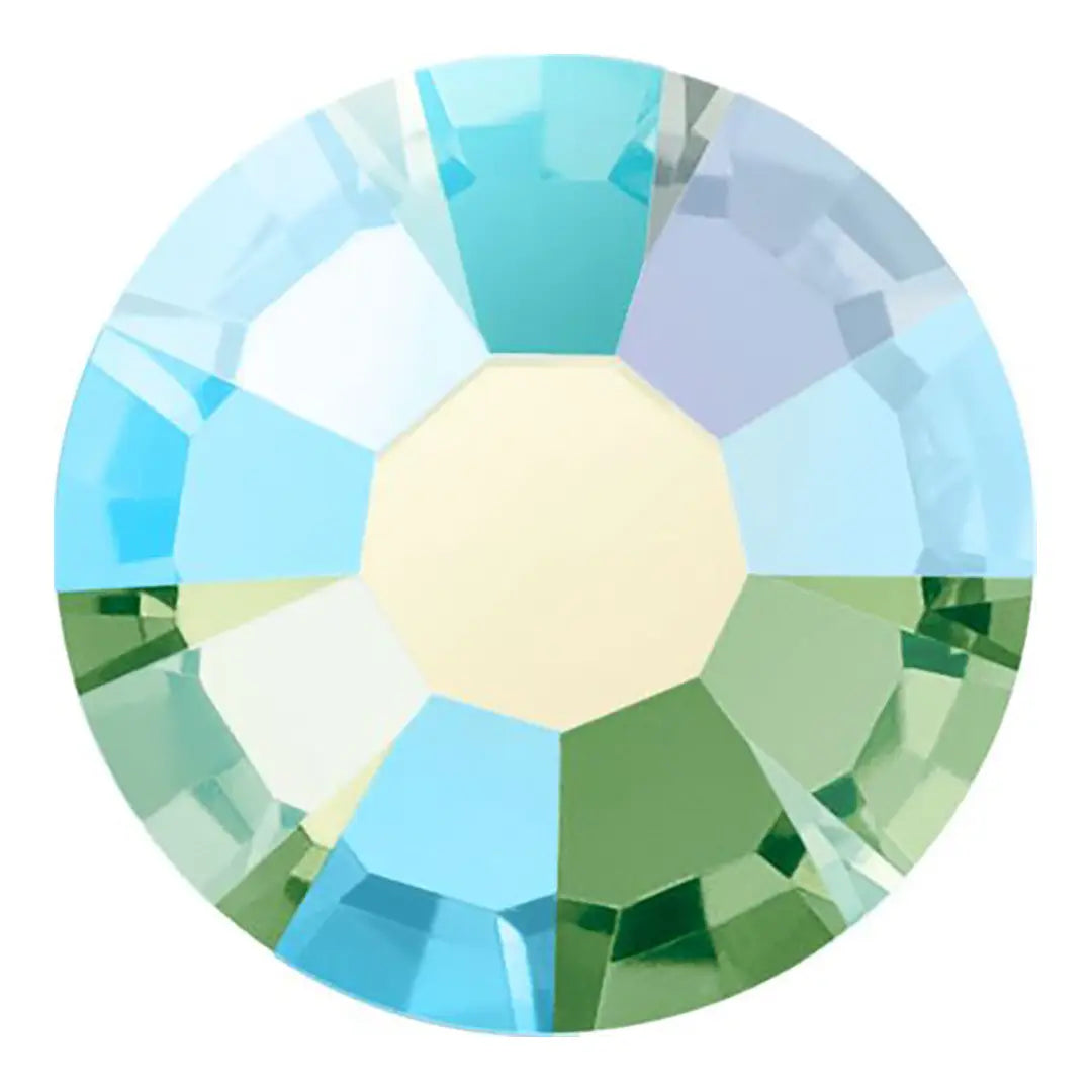 Preciosa Colour Sample Service - Flatback Crystals AB Colours - Bluestreak Crystals