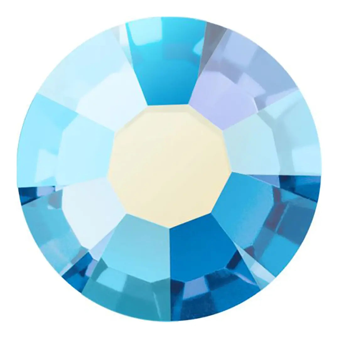Preciosa Colour Sample Service - Flatback Crystals AB Colours - Bluestreak Crystals
