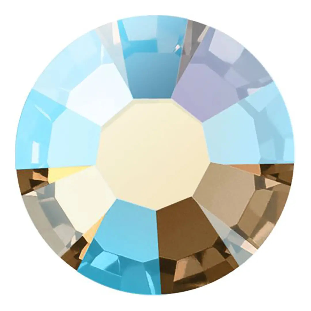 Preciosa Colour Sample Service - Flatback Crystals AB Colours - Bluestreak Crystals