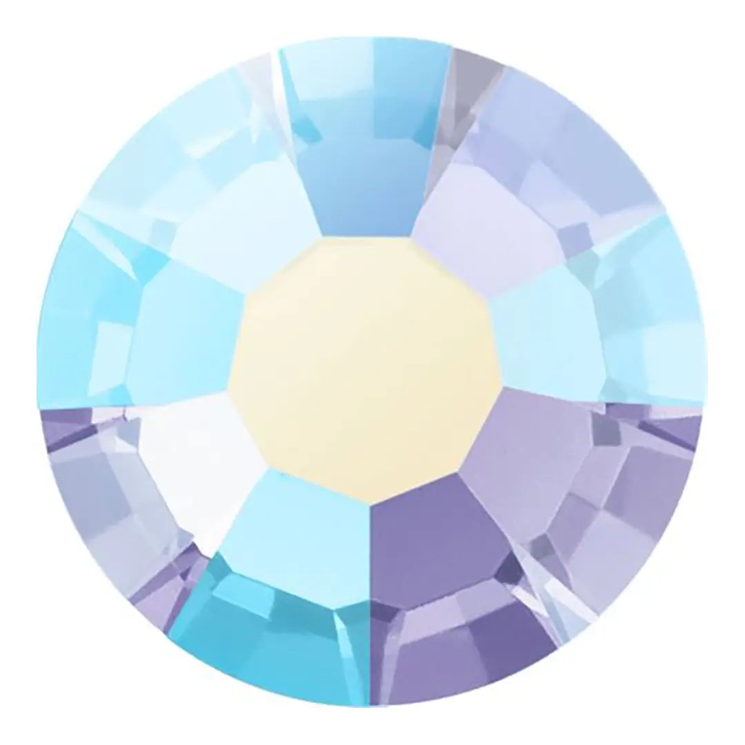 Preciosa Colour Sample Service - Flatback Crystals AB Colours - Bluestreak Crystals