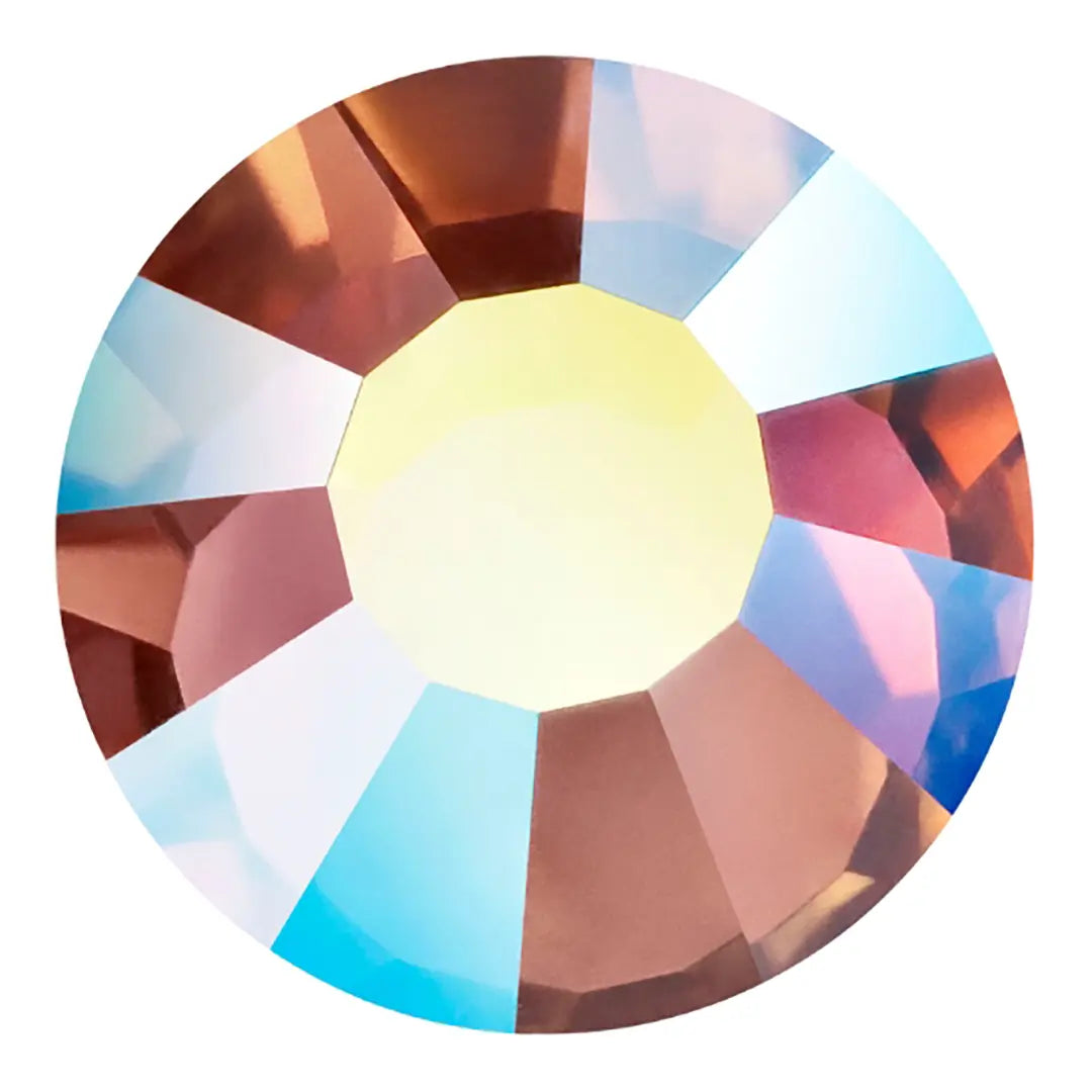 Preciosa Colour Sample Service - Flatback Crystals AB Colours - Bluestreak Crystals