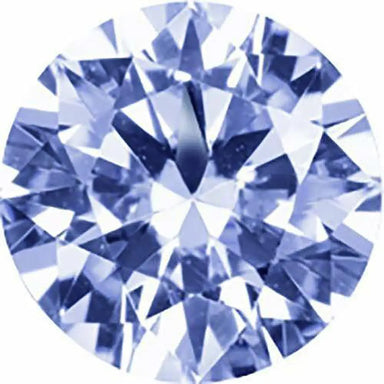 Preciosa Cubic Zirconia Alpha Round Brilliant Cut Lavender - Bluestreak Crystals
