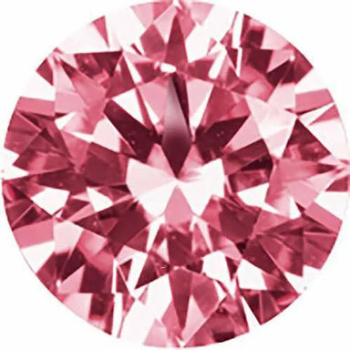 Preciosa Cubic Zirconia Alpha Round Brilliant Cut Rhodolite - Bluestreak Crystals
