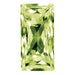 Preciosa Cubic Zirconia Baguette Princess Cut Peridot - Bluestreak Crystals