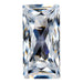 Preciosa Cubic Zirconia Baguette Princess Cut White - Bluestreak Crystals