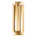 Preciosa Cubic Zirconia Baguette Step Cut Champagne - Bluestreak Crystals