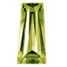 Preciosa Cubic Zirconia Baguette Tapered Cut Olive - Bluestreak Crystals