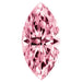 Preciosa Cubic Zirconia Marquise Diamond Cut Pink - Bluestreak Crystals