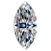 Preciosa Cubic Zirconia Marquise Diamond Cut White - Bluestreak Crystals