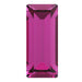 Preciosa Fancy Stones Baguette Fuchsia - Bluestreak Crystals
