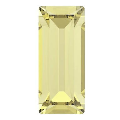 Preciosa Fancy Stones Baguette Jonquil - Bluestreak Crystals