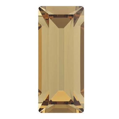 Preciosa Fancy Stones Baguette Light Colorado Topaz - Bluestreak Crystals