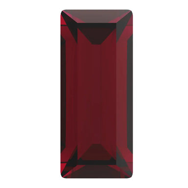 Preciosa Fancy Stones Baguette Siam - Bluestreak Crystals