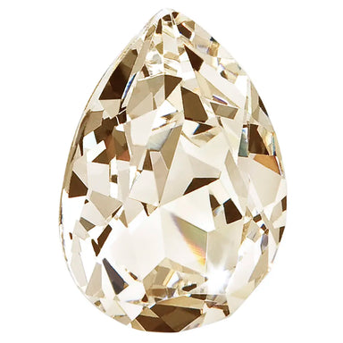 Preciosa Fancy Stones Baroque Pear Light Colorado Topaz - Bluestreak Crystals