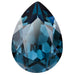 Preciosa Fancy Stones Baroque Pear Montana - Bluestreak Crystals