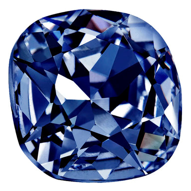 Preciosa Fancy Stones Cushion Square Dark Indigo - Bluestreak Crystals