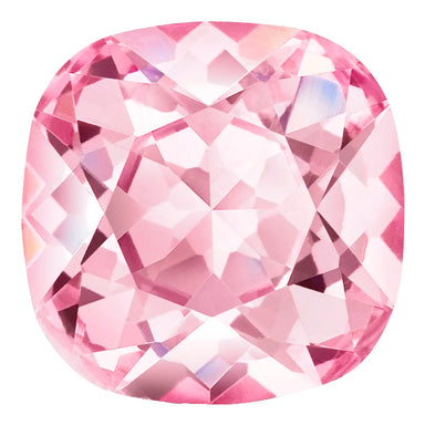 Preciosa Fancy Stones Cushion Square Light Rose - Bluestreak Crystals