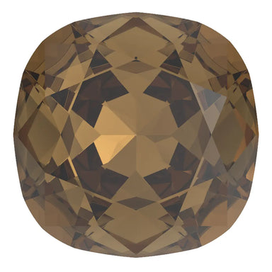 Preciosa Fancy Stones Cushion Square Smoked Topaz - Bluestreak Crystals