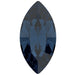 Preciosa Fancy Stones Navette Montana - Bluestreak Crystals