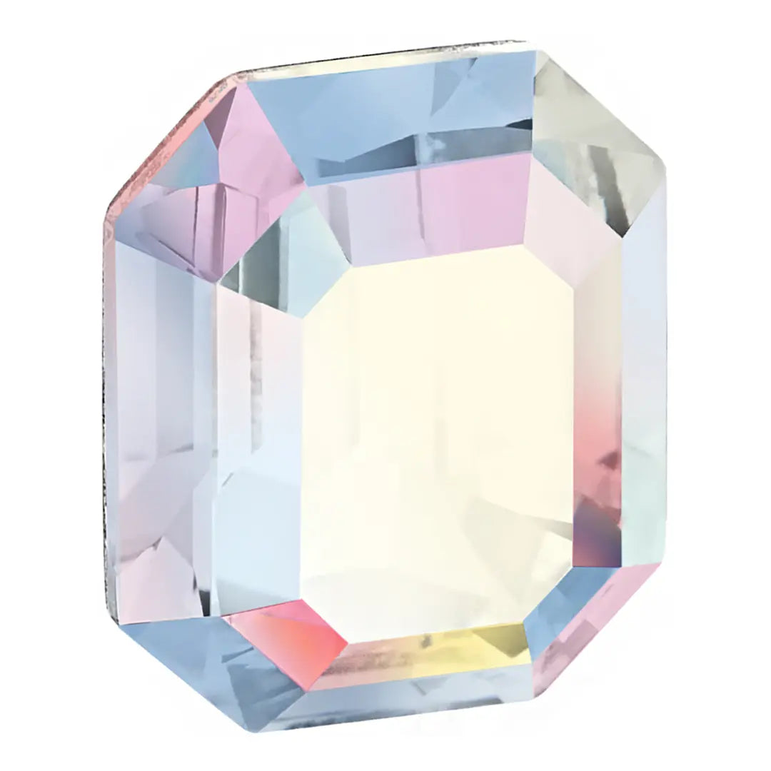 Preciosa Fancy Stones Octagon Crystal AB - Bluestreak Crystals