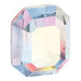 Preciosa Fancy Stones Octagon Crystal AB - Bluestreak Crystals