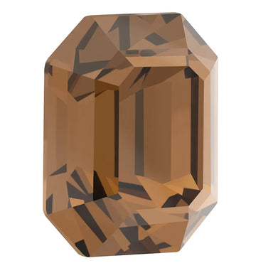 Preciosa Fancy Stones Octagon Smoked Topaz - Bluestreak Crystals