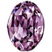 Preciosa Fancy Stones Oval Amethyst - Bluestreak Crystals