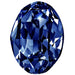 Preciosa Fancy Stones Oval Dark Indigo - Bluestreak Crystals