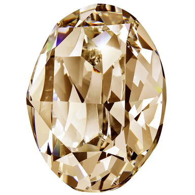 Preciosa Fancy Stones Oval Light Colorado Topaz - Bluestreak Crystals