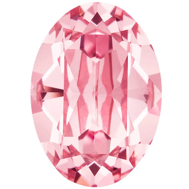 Preciosa Fancy Stones Oval Rose - Bluestreak Crystals