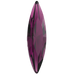Preciosa Fancy Stones Slim Navette Amethyst - Bluestreak Crystals