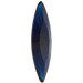 Preciosa Fancy Stones Slim Navette Dark Indigo - Bluestreak Crystals