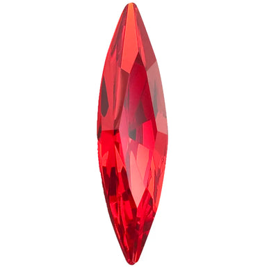 Preciosa Fancy Stones Slim Navette Light Siam - Bluestreak Crystals