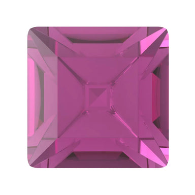 Preciosa Fancy Stones Square Fuchsia - Bluestreak Crystals