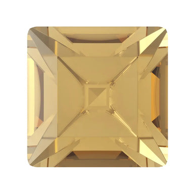 Preciosa Fancy Stones Square Light Colorado Topaz - Bluestreak Crystals