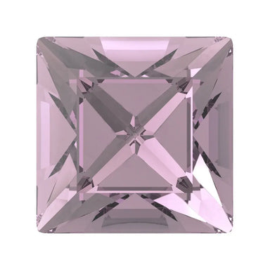 Preciosa Fancy Stones Square Light Rose - Bluestreak Crystals
