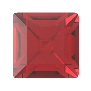 Preciosa Fancy Stones Square Light Siam - Bluestreak Crystals