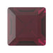 Preciosa Fancy Stones Square Siam - Bluestreak Crystals