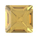 Preciosa Fancy Stones Square Topaz - Bluestreak Crystals