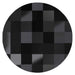 Preciosa Flat Back Crystals Non Hotfix Chessboard Circle (MAXIMA) Jet UNFOILED - Bluestreak Crystals